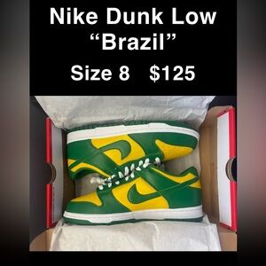 Nike Dunk Low “Brazil”